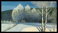 The Winter Fox | Brian Jones - Landscape and Still Life Artist based in Mid Wales