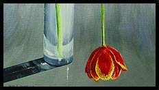 The Sad Tulip | Brian Jones - Landscape and Still Life Artist based in Mid Wales