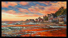 Sunset - Aberdyfi | Brian Jones - Landscape and Still Life Artist based in Mid Wales