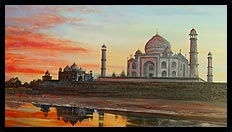 The Taj Mahal | Brian Jones - Landscape and Still Life Artist based in Mid Wales